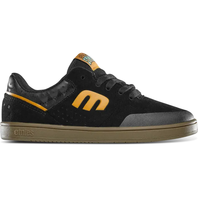 etnies-marana-kids-x-apache-scarpe-skate-bambino-black-gum image 1