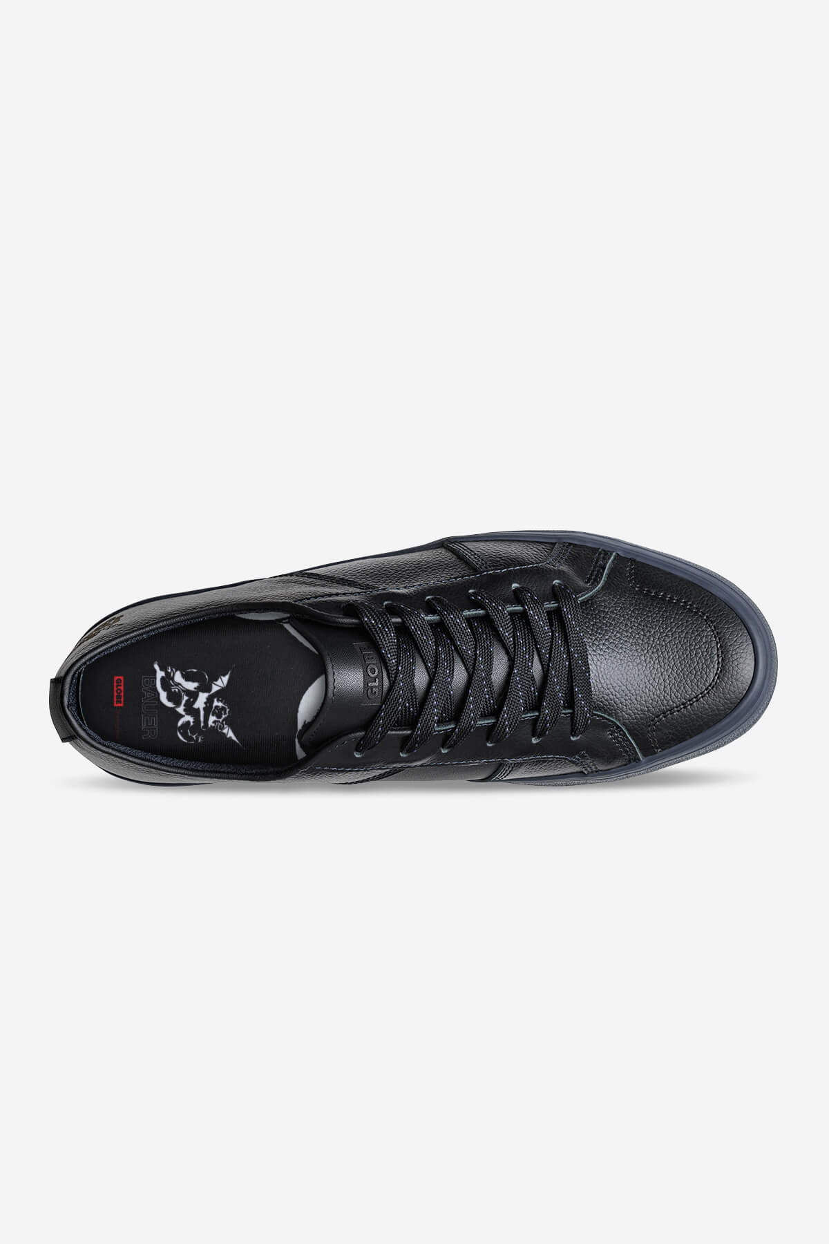 globe-surplus-scarpe-skate-vulcanizzate-black-blue-bauer image 2