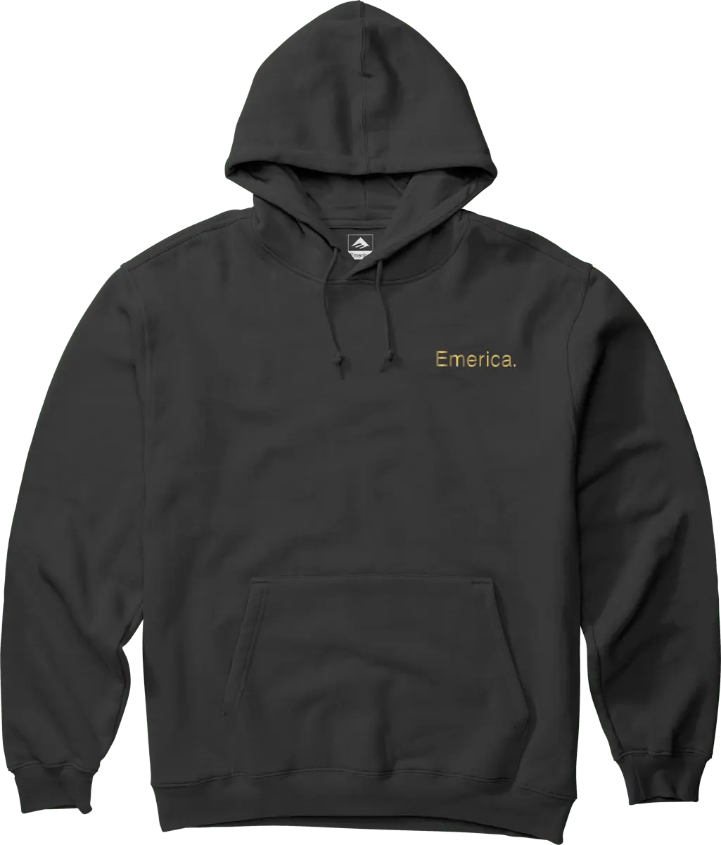 emerica-lockup-pullover-felpa-con-cappuccio-black-gold image 1