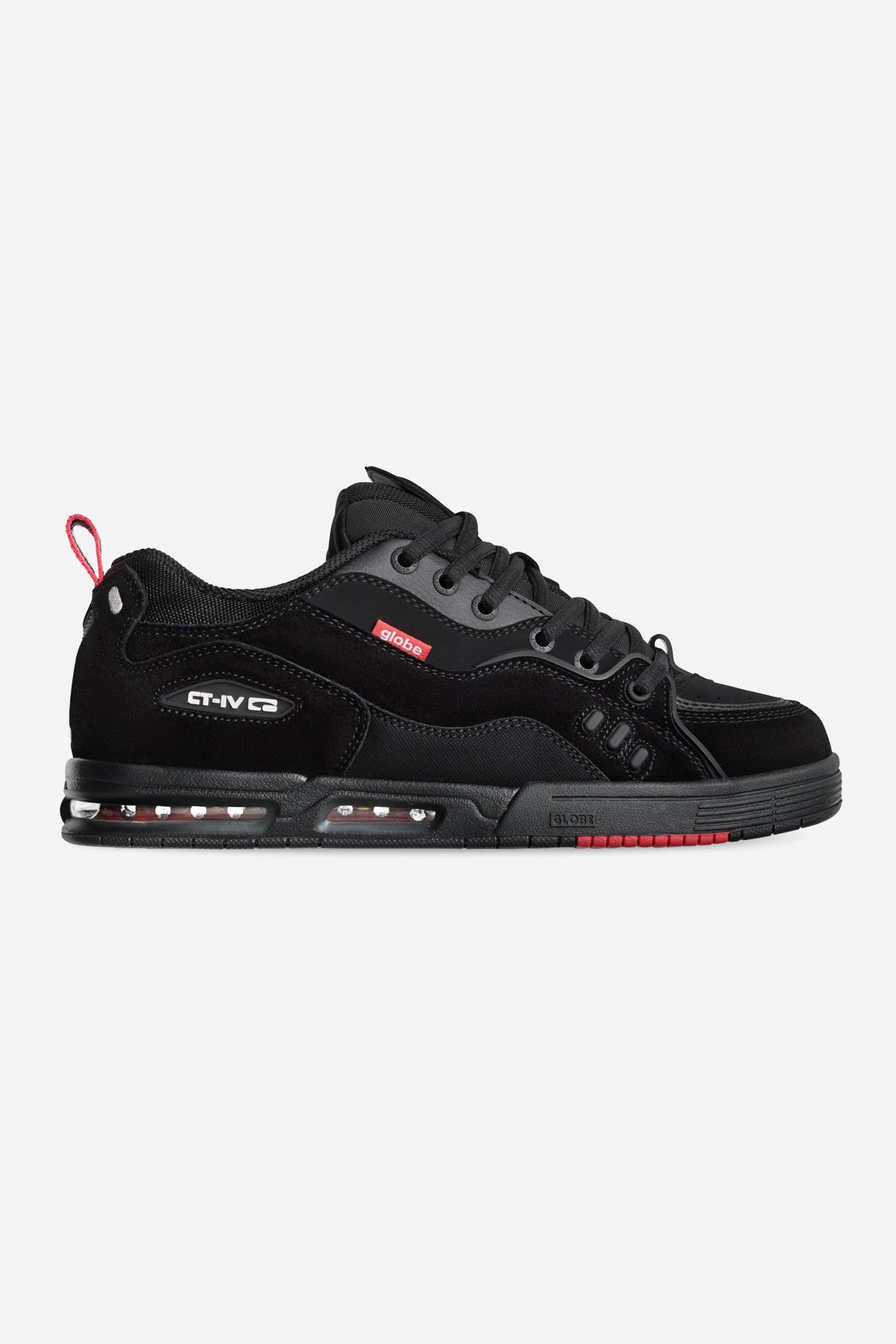 globe-ct-4-black-suede-scarpe-skate-heritage-best-seller image 1