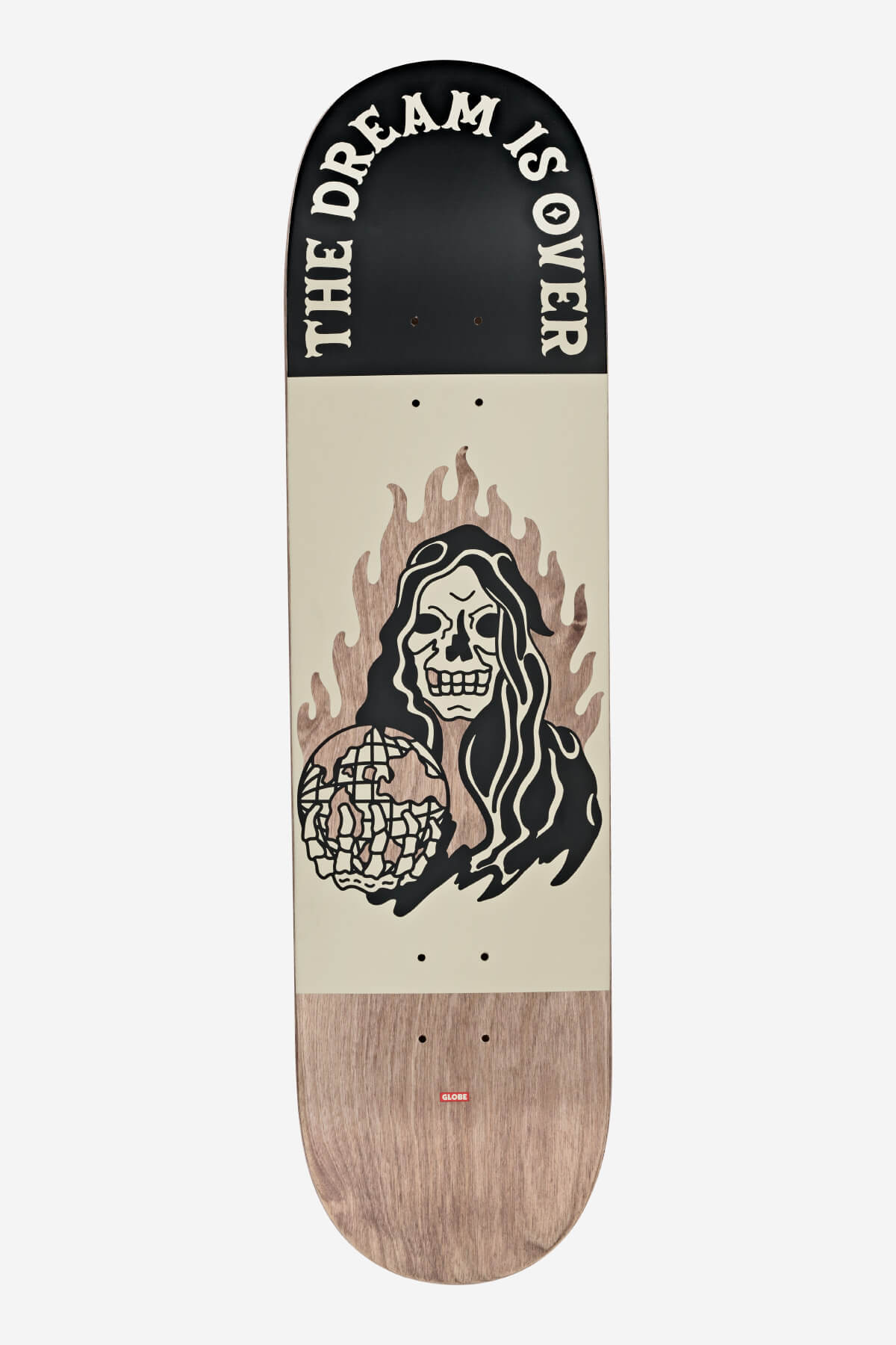 globe-g1-dream-reaper-8-375-tavola-da-skateboard-dark-maple-black image 1
