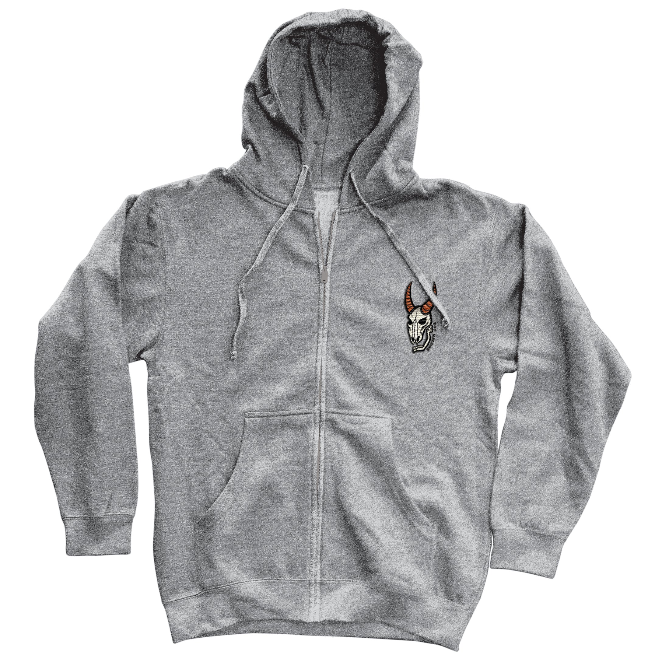 toy-machine-heavy-metal-zip-felpa-con-cappuccio-zip image 1