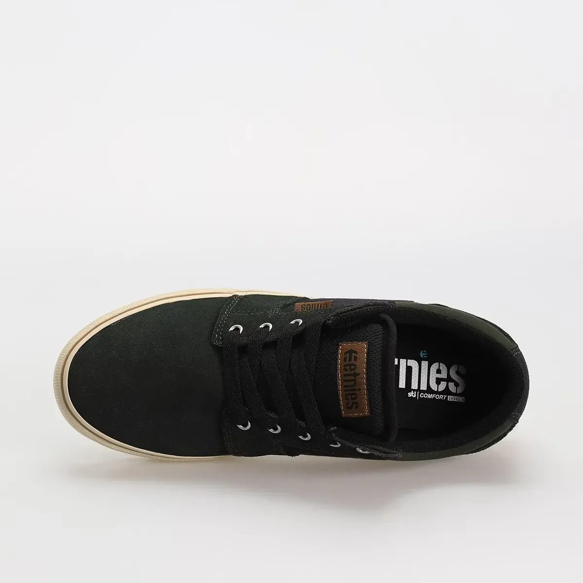 etnies-barge-ls-scarpa-skate-vulcanizzata-verde-nero image 4