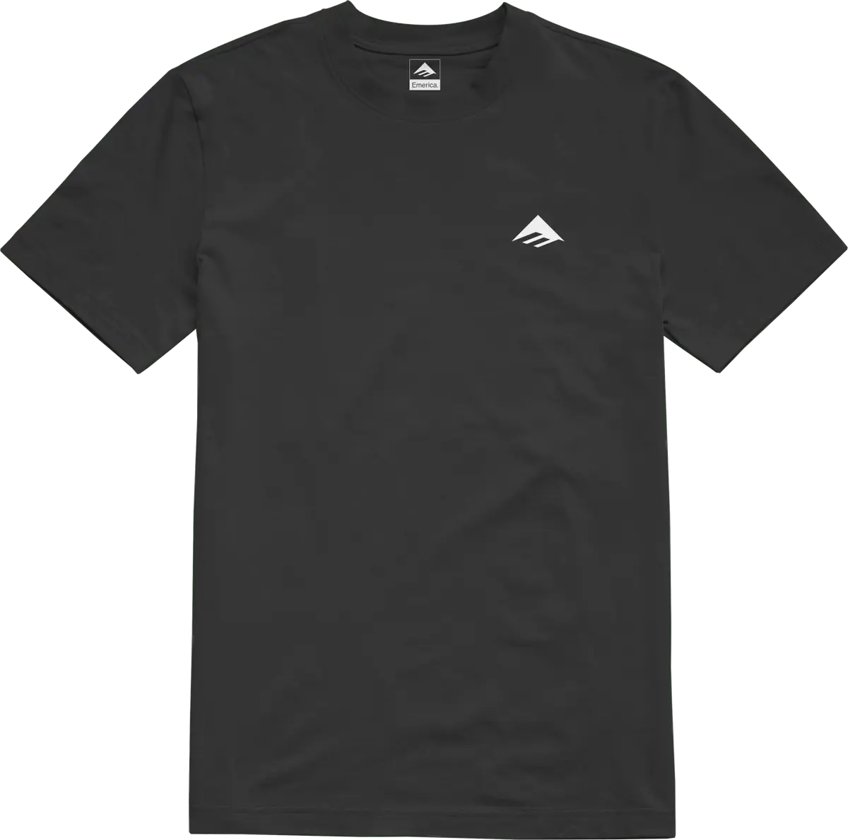 emerica-justified-triangle-tee-t-shirt-in-cotone-nero image 1