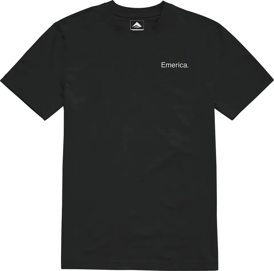 emerica-lockup-tee-t-shirt-uomo-nera image 1