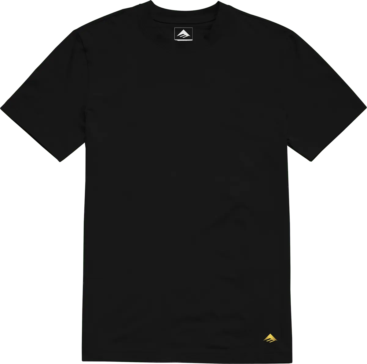 emerica-micro-triangle-tee-t-shirt-uomo-nera-classic-fit image 1