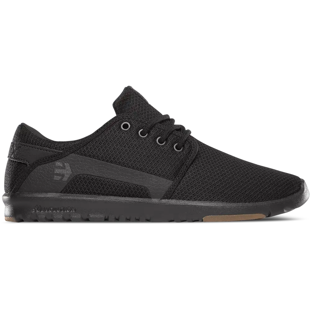 etnies-scout-sneaker-leggera-nera-mesh-slip-on image 1