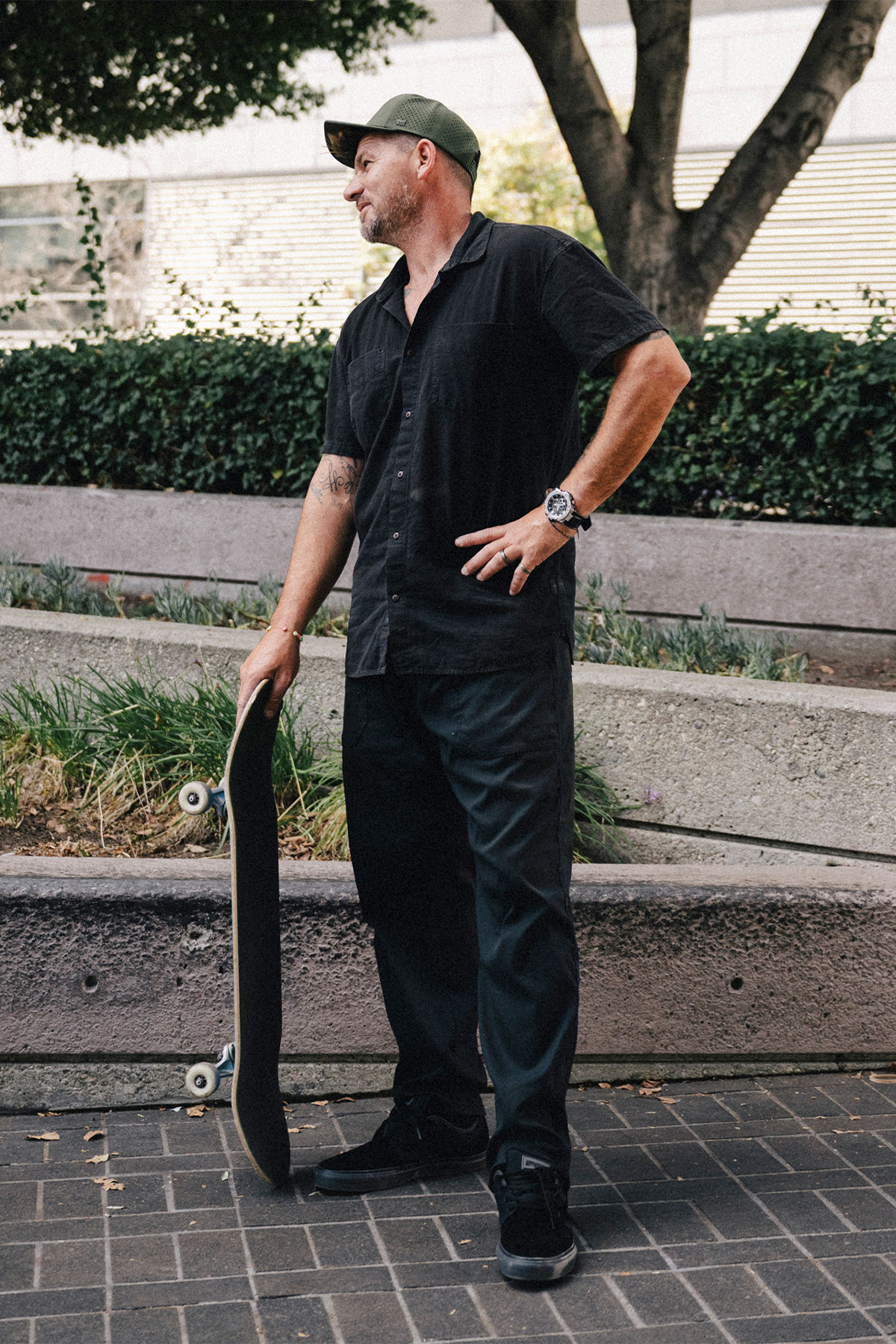globe-mahalo-black-dark-shadow-scarpe-skate image 4