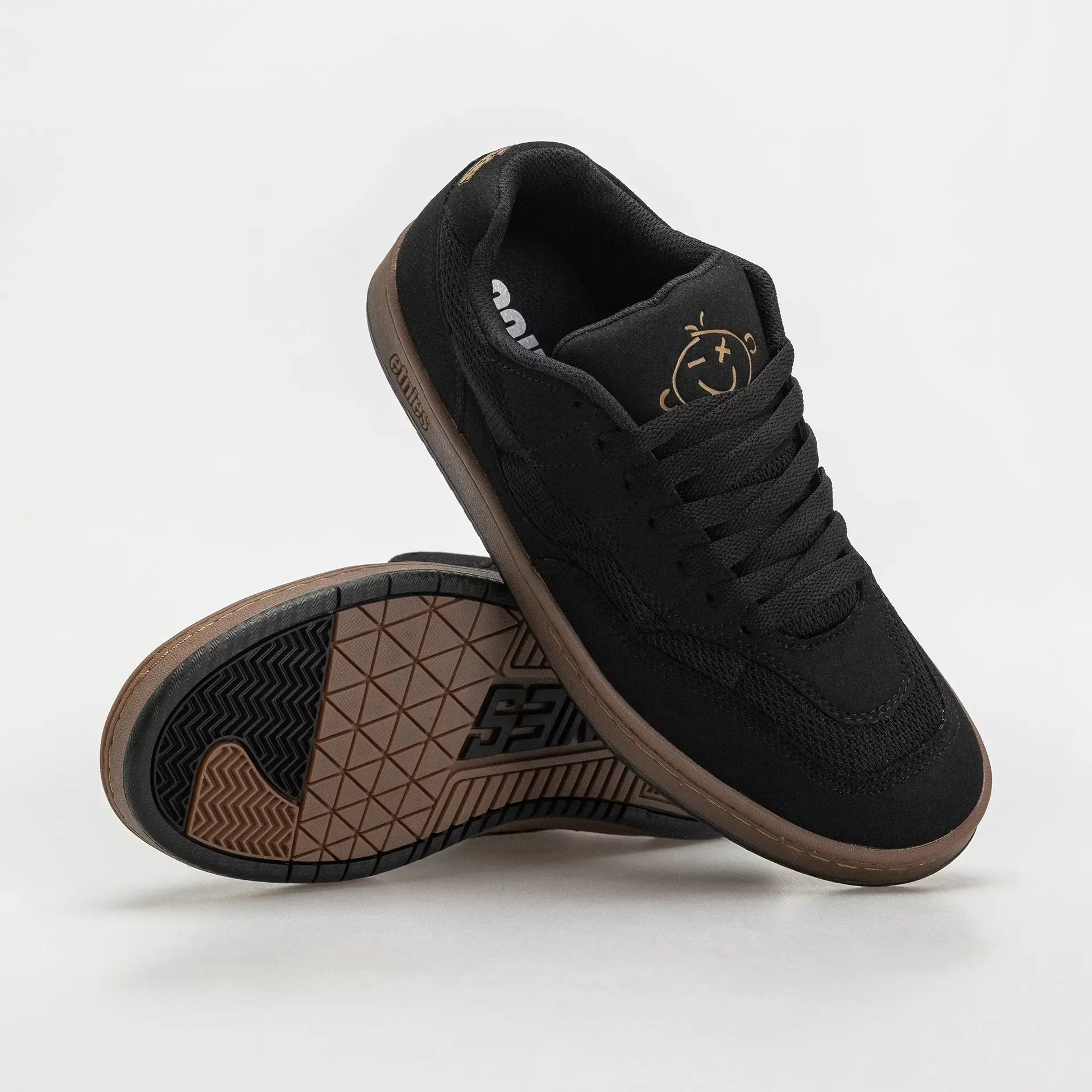 etnies-snake-scarpe-skate-black-gum image 2