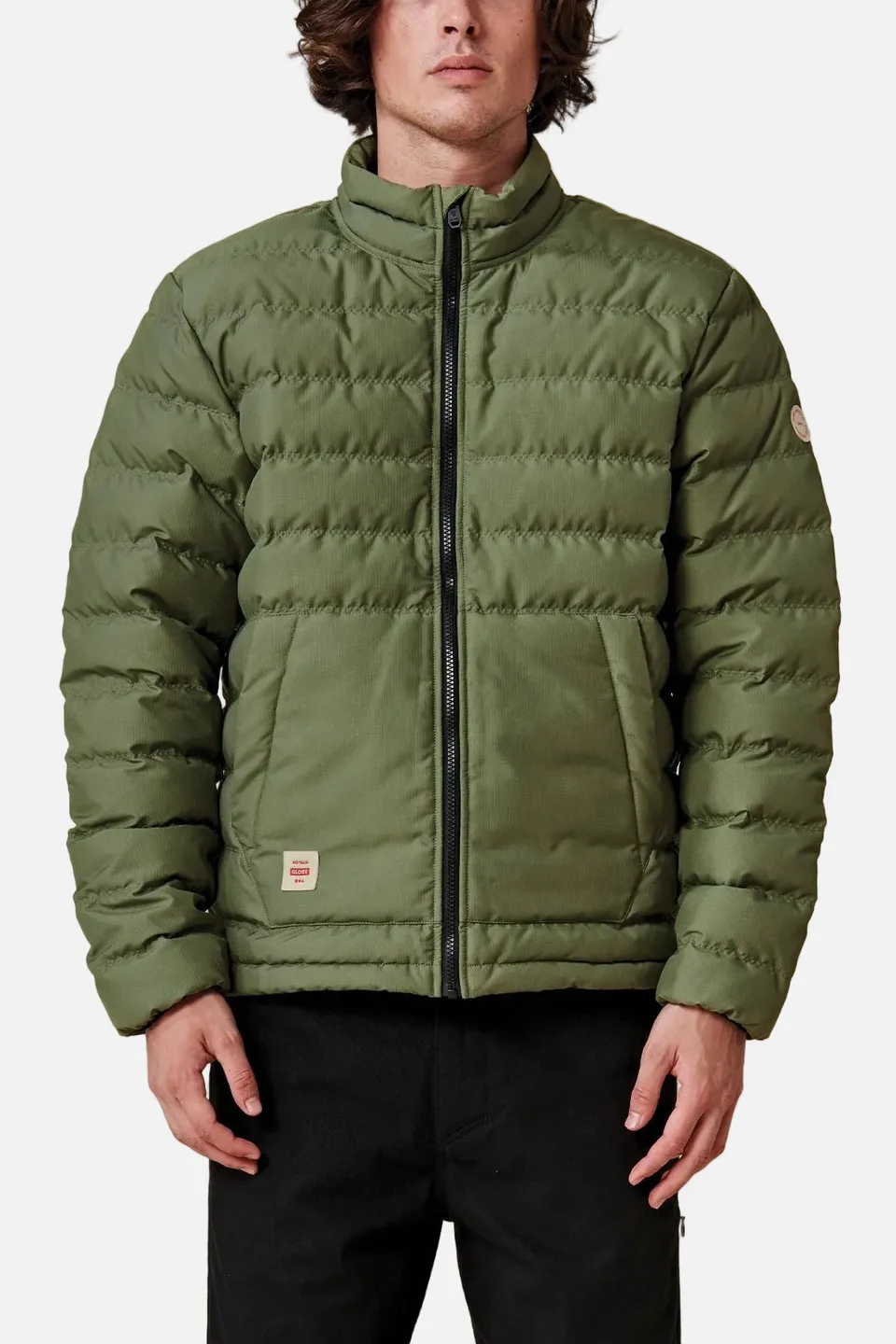 globe-prime-down-jacket-giacca-piumino-olive image 1