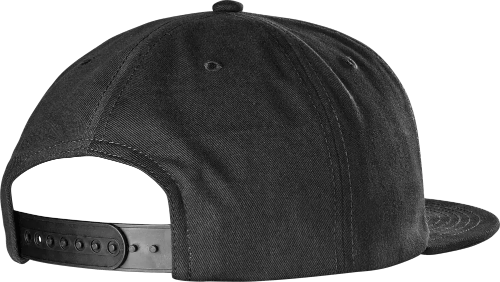 etnies-icon-embroidery-snapback-cappello-nero image 2
