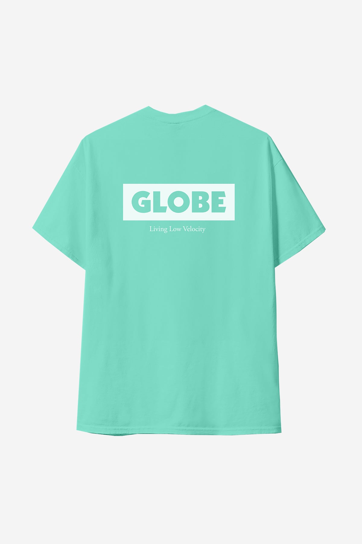 globe-living-low-velocity-tee-mint-t-shirt-skate image 2