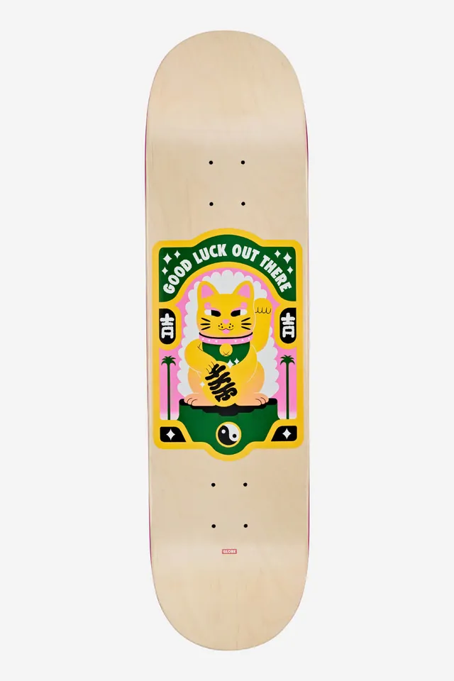 globe-g2-maneki-8-375-tavola-skate-lucky-gold image 1