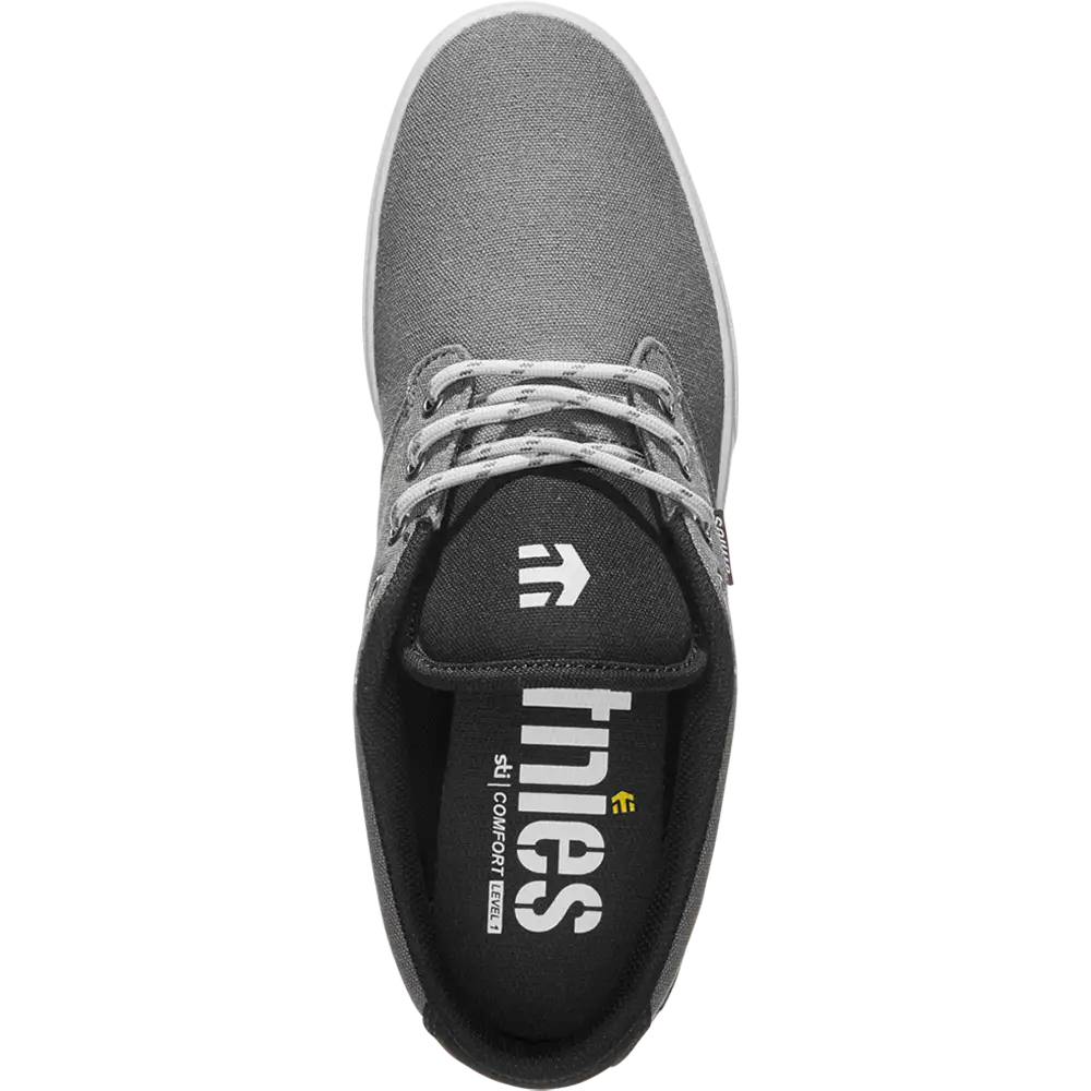 etnies-jameson-2-eco-scarpe-skate-low-top-grigio-scuro-nero-rosso image 2