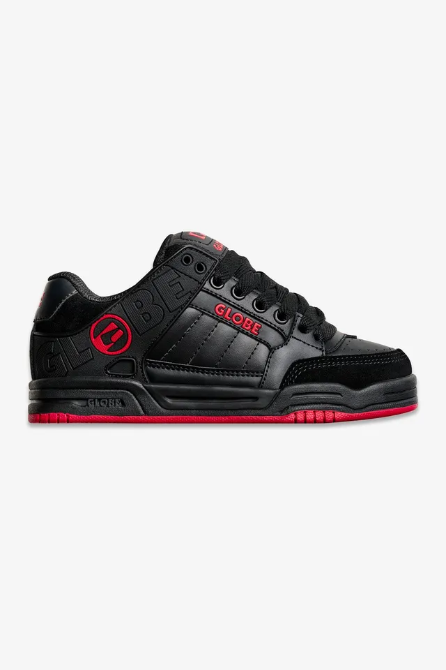 globe-tilt-kids-black-true-red-scarpe-skate-bambino image 1