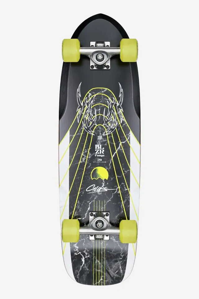 globe-blazer-fuego-29-cruiserboard-bamboo-green-skateboard-completo image 1