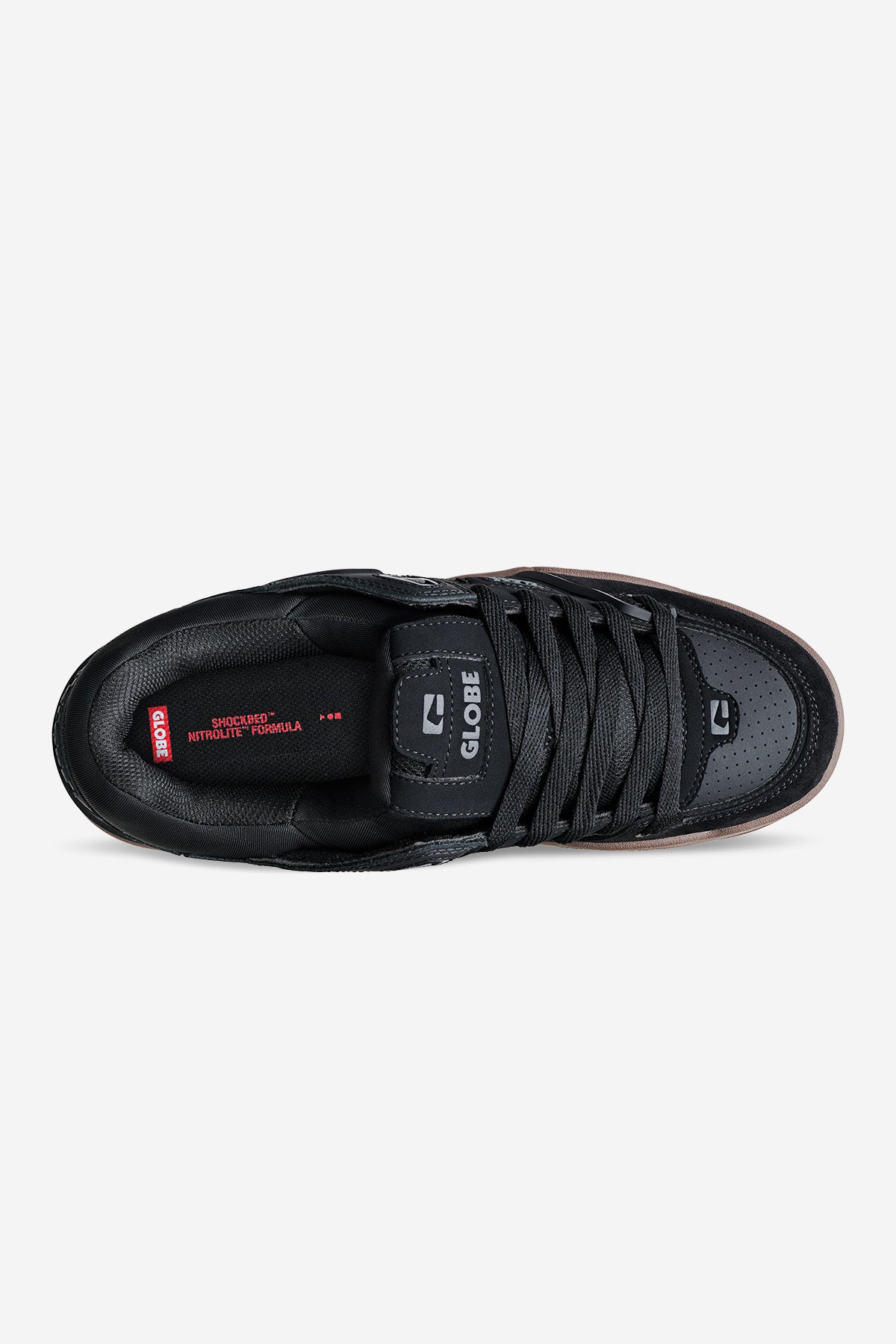 globe-fusion-black-tobacco-gum-scarpe-skate-uomo image 4