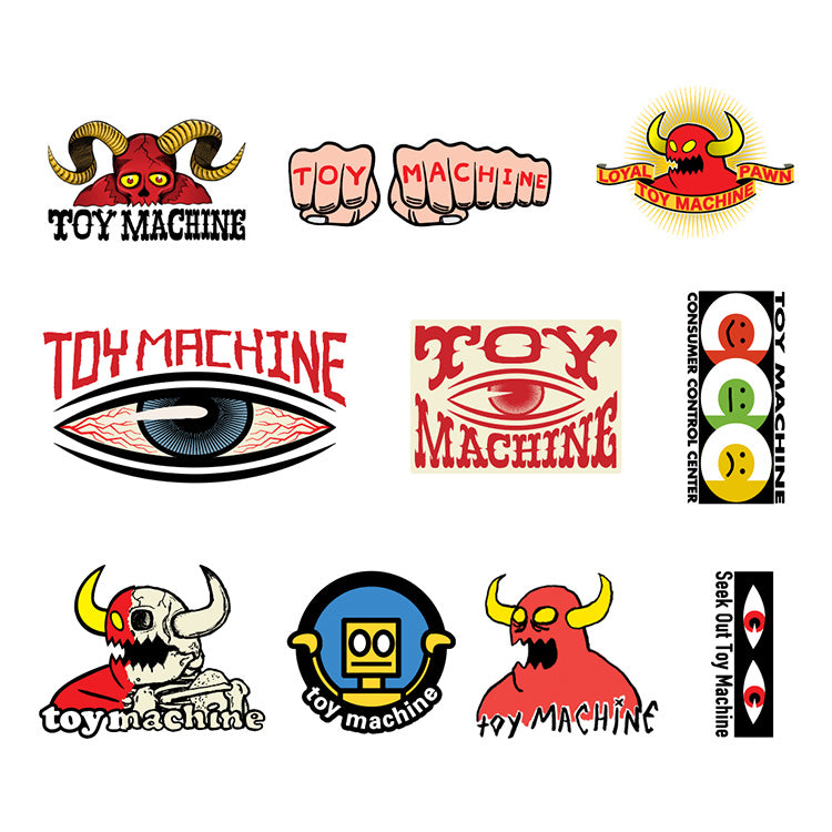 toy-machine-sticker-pack-2-set-adesivi-skate image 2