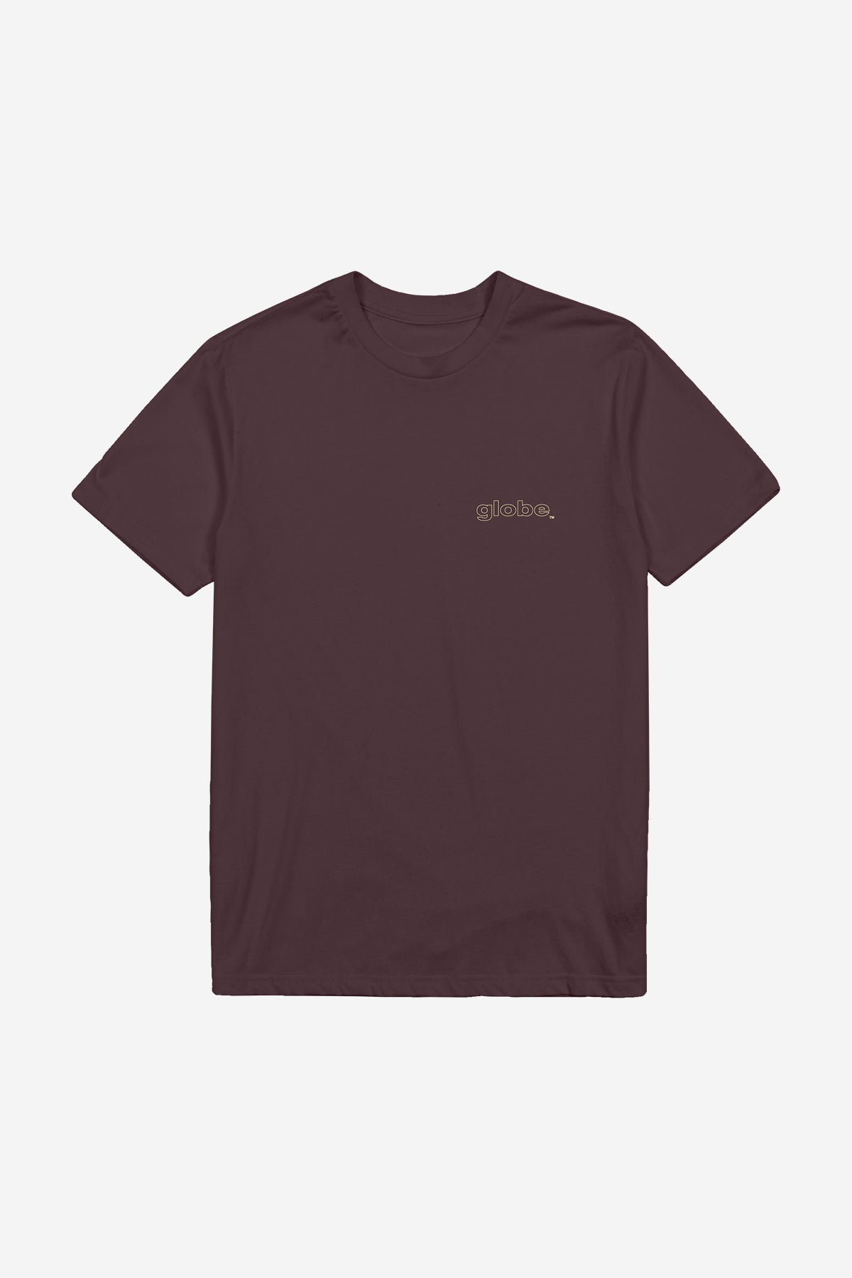globe-block-tee-prune-t-shirt-in-cotone-organico image 2