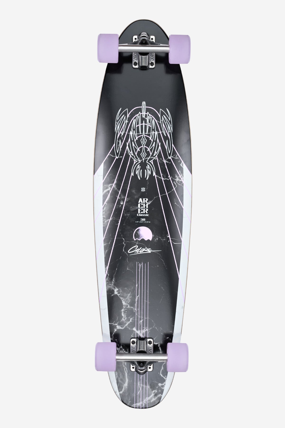 globe-archer-classic-38-longboard-bamboo-purple image 1