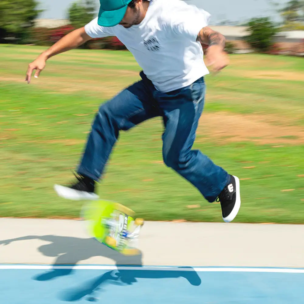 etnies-barge-plus-scarpe-skate-new-sale-suede-canvas image 5