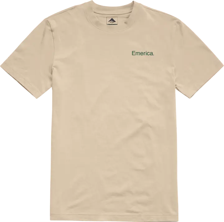 emerica-lockup-tee-t-shirt-uomo-marrone image 1