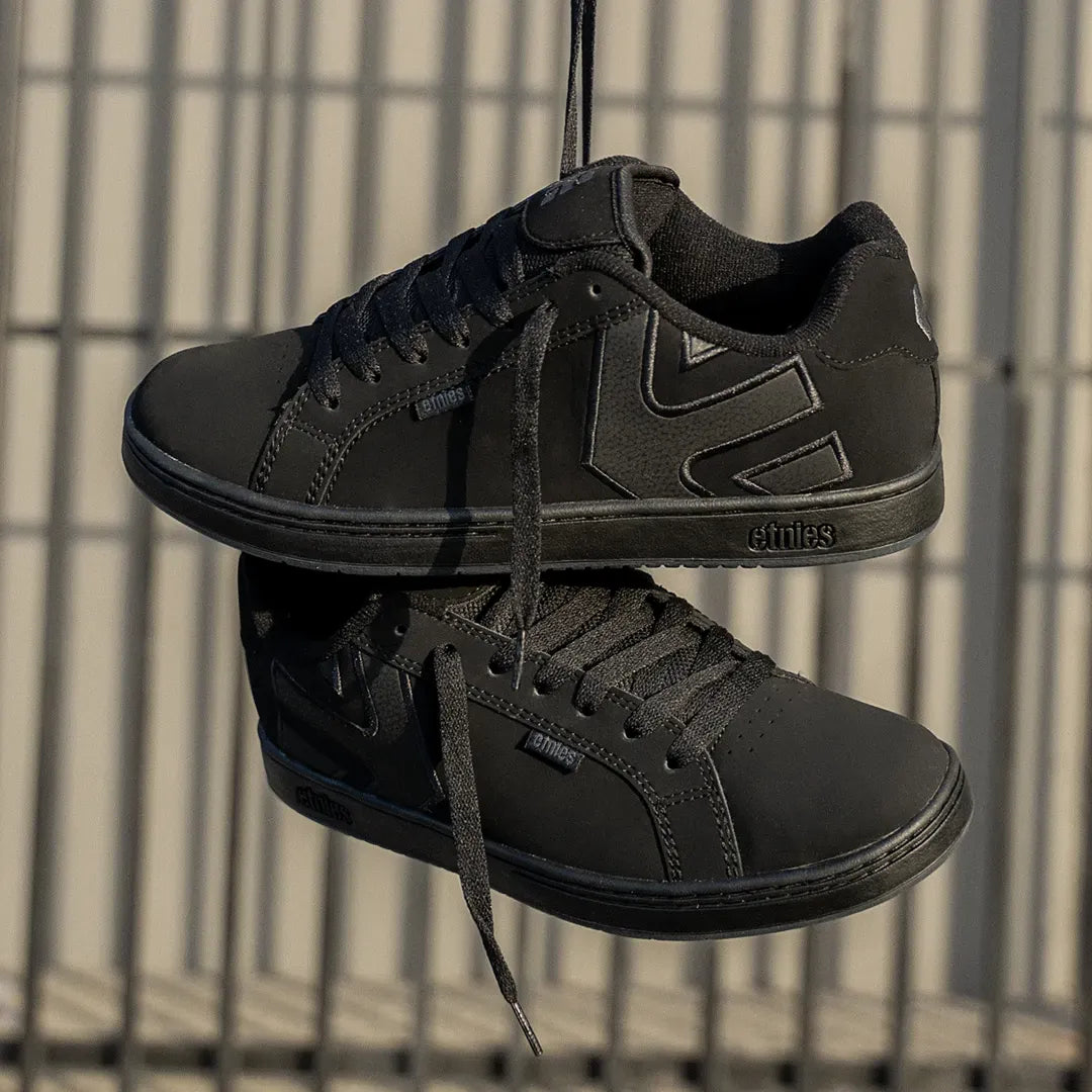 etnies-fader-scarpe-da-skate-black-raw image 2
