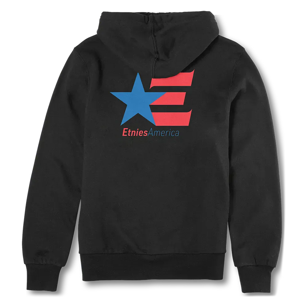 etnies-america-zip-hoodie-felpa-skate-con-zip-black image 2