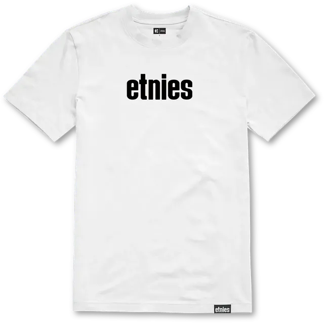 etnies-wordmark-tee-t-shirt-skate-in-cotone-white image 1