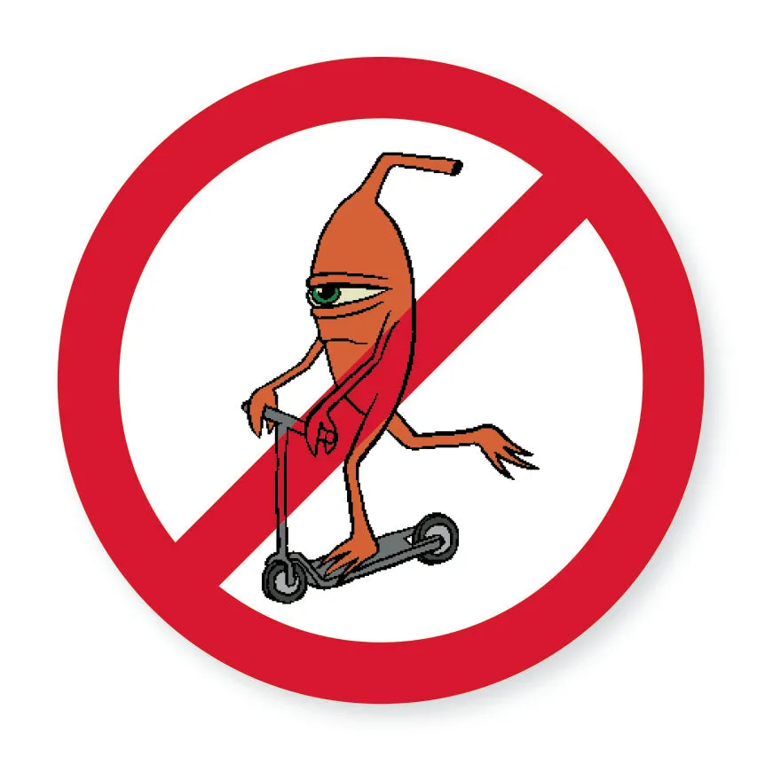 toy-machine-no-scooter-sticker-adesivo-skate image 1