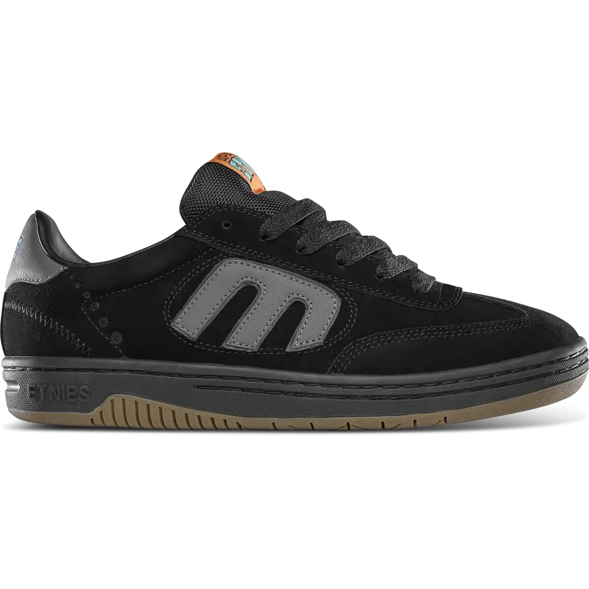 etnies-locut-x-apache-scarpe-skate-black-grey-gum image 1