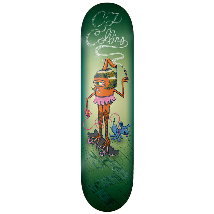 toy-machine-cj-collins-sect-girl-tavola-skateboard-8-50 image 1