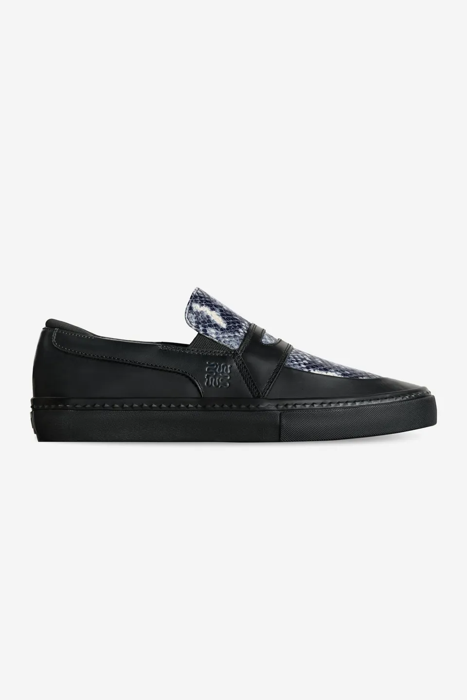 globe-liaizon-scarpe-slip-on-wasted-talent-black-snake image 1