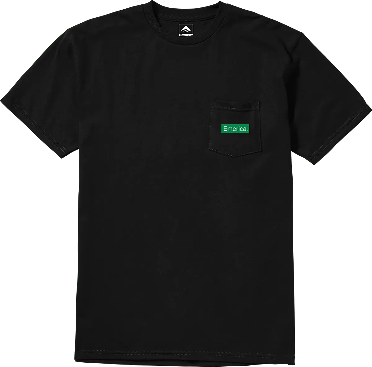 emerica-pure-triangle-pocket-tee-t-shirt-skate-uomo-black image 1