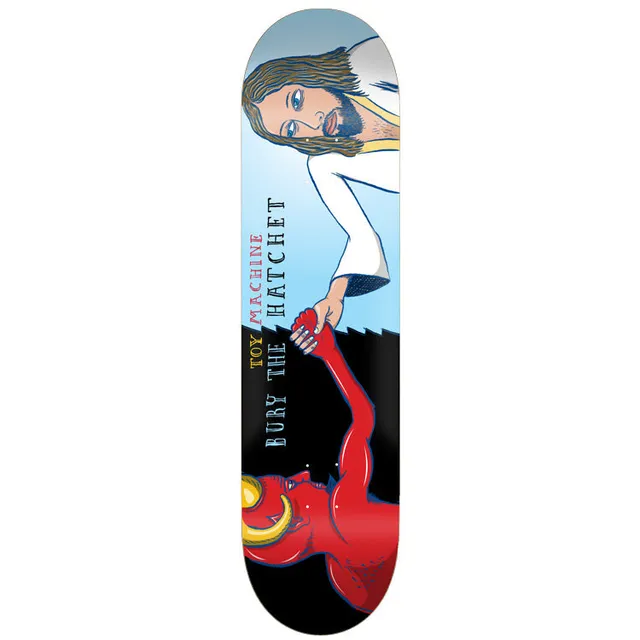toy-machine-bury-the-hatchet-sym-tavola-skateboard-deck-8-00 image 1