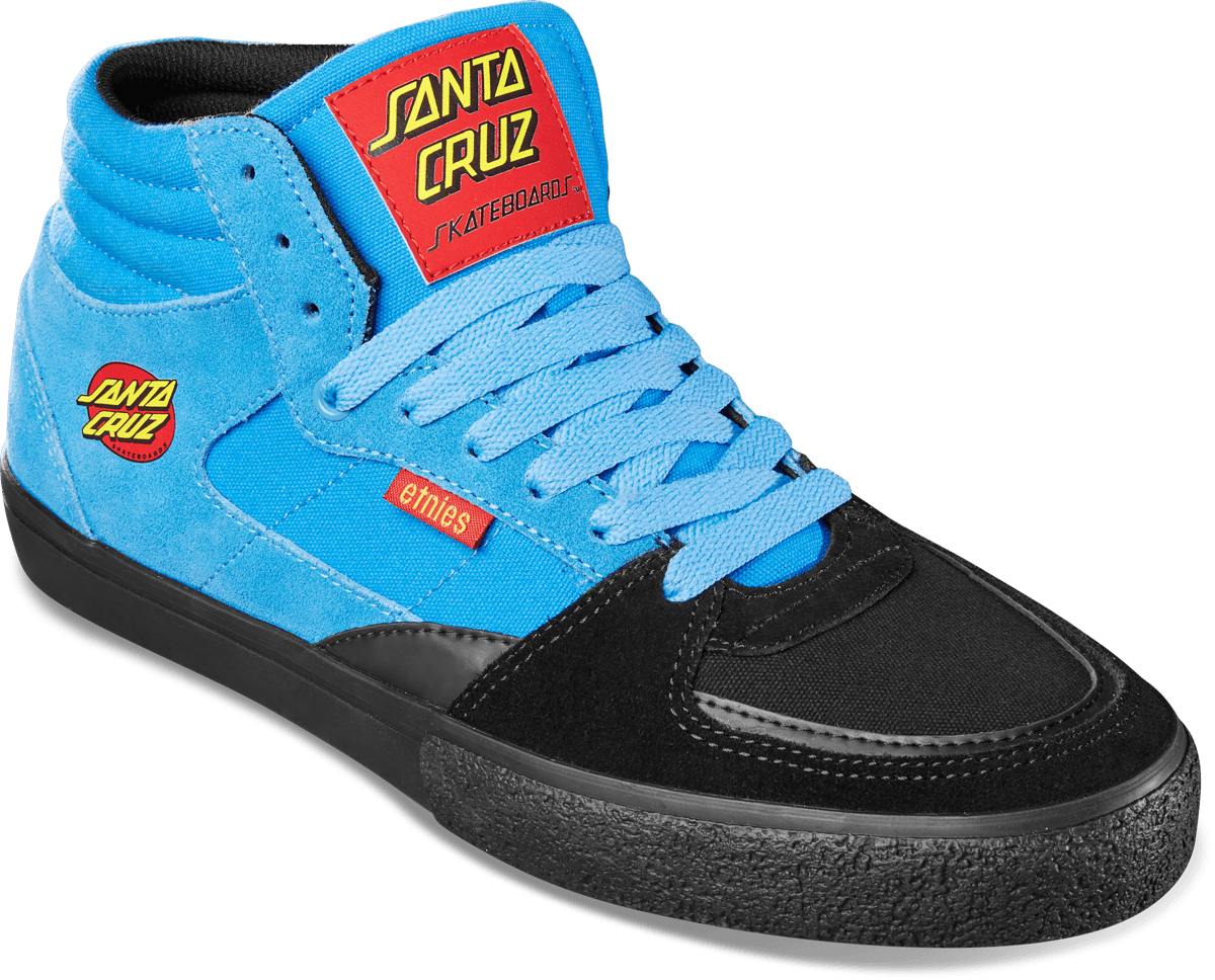 etnies-screw-mid-vulc-x-santa-cruz-retro-scarpe-skate-mid-uomo-nero-blu-nero image 4