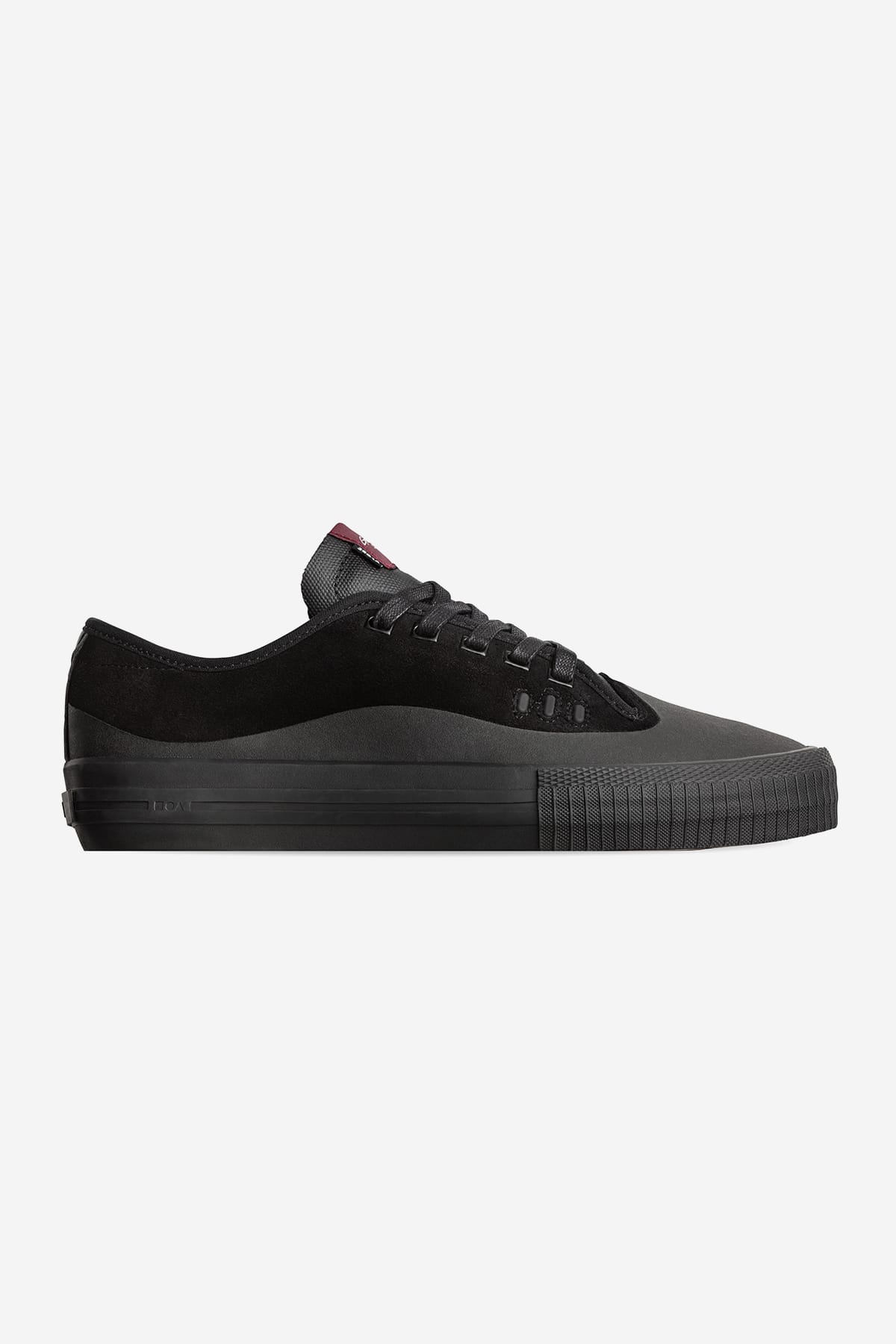 globe-gillette-scarpe-skate-pro-black-black-suede image 1