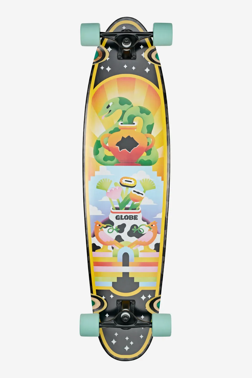 globe-archer-39-longboard-daybreak-flexy-carver image 1