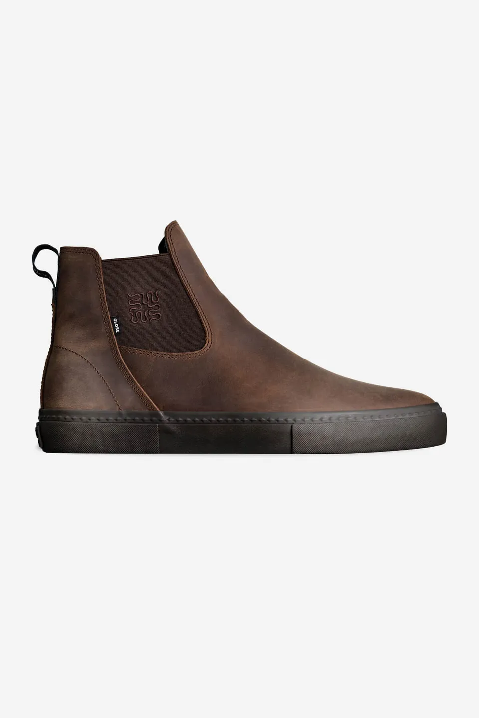 globe-dover-ii-dark-brown-wasted-talent-scarpe-skate-in-pelle image 1