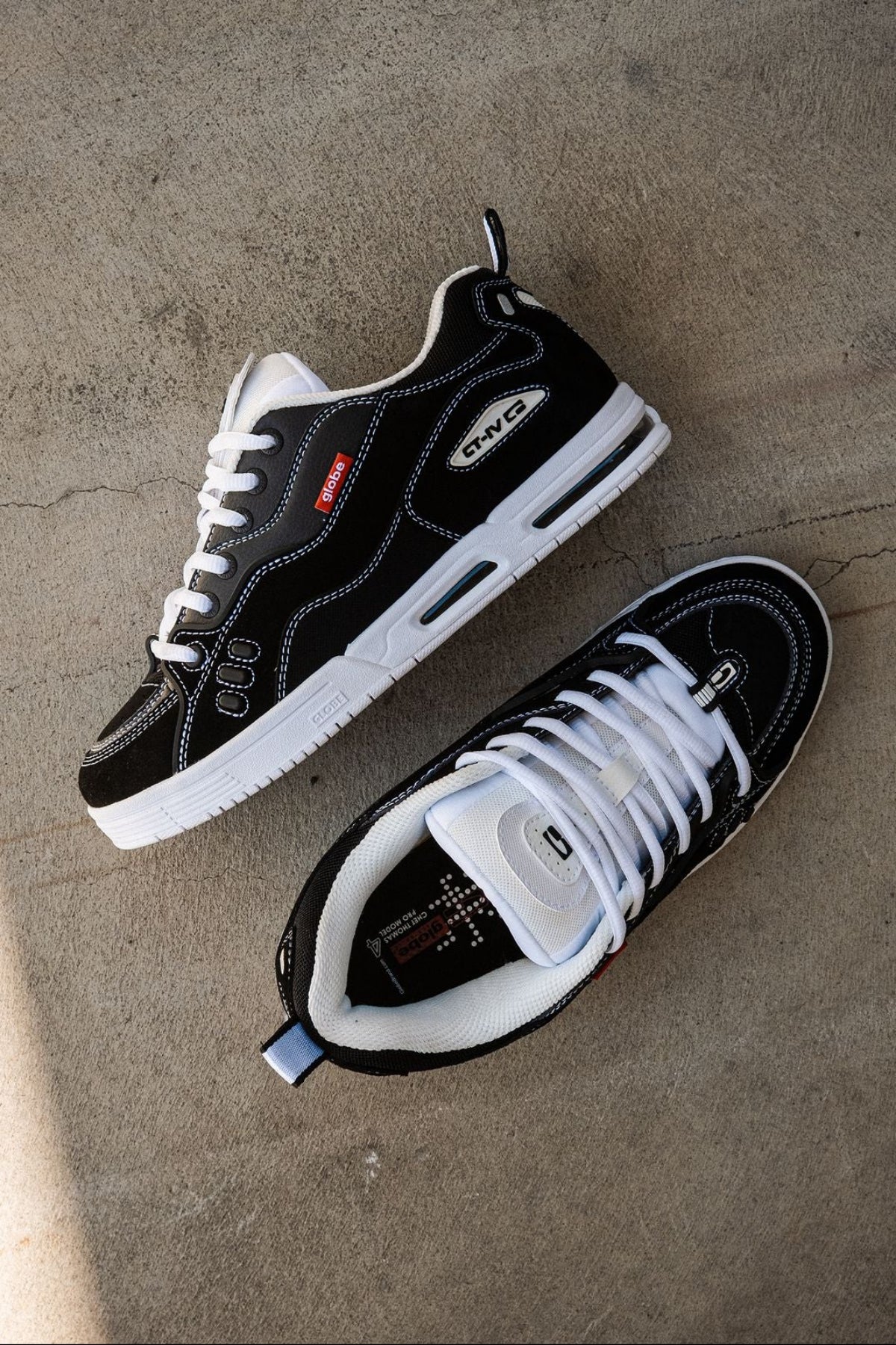 globe-ct-4-black-white-scarpe-skate image 7