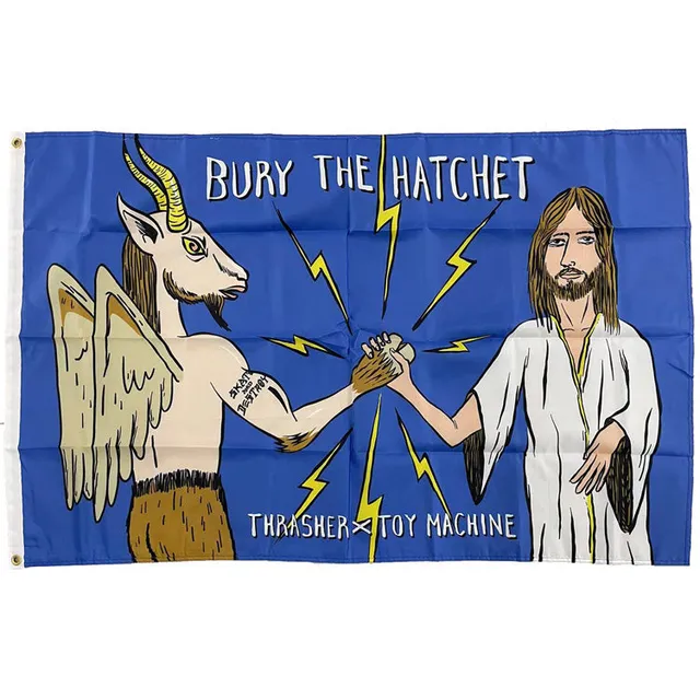 toy-machine-x-thrasher-bury-the-hatchet-bandiera image 1