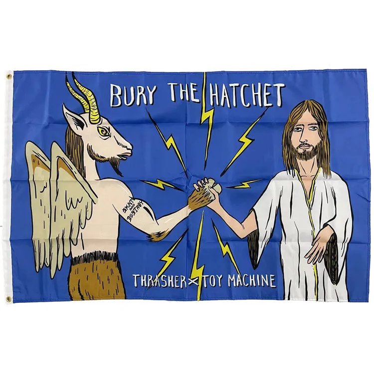 toy-machine-x-thrasher-bury-the-hatchet-bandiera image 1