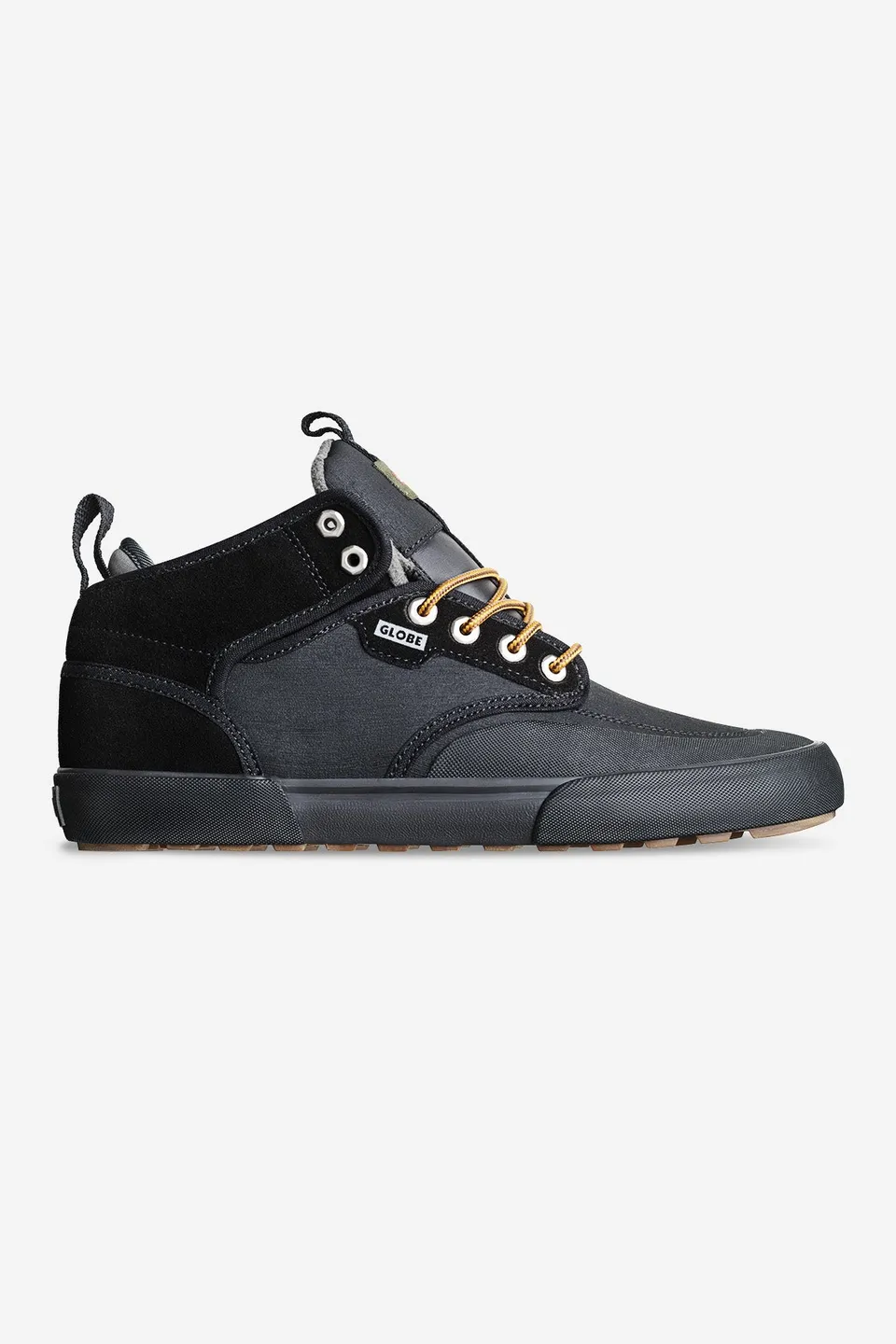globe-motley-mid-black-gunmetal-trek-scarpe-skate-invernali image 1