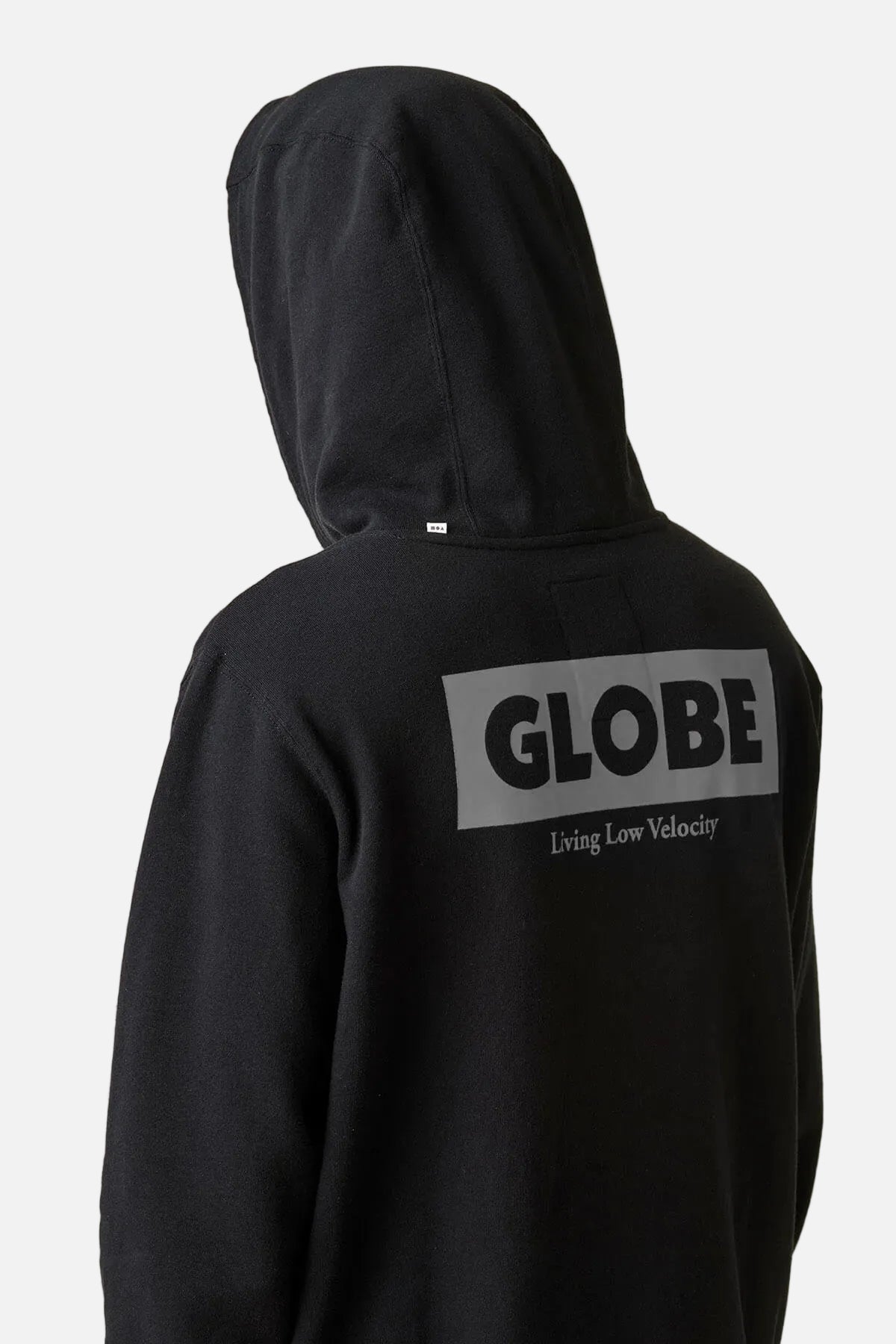 globe-living-low-velocity-hoodie-felpa-con-cappuccio-black image 2
