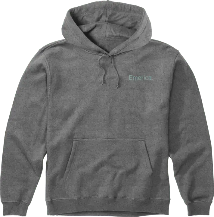 emerica-lockup-pullover-felpa-con-cappuccio-charcoal-heather-heavyweight image 1