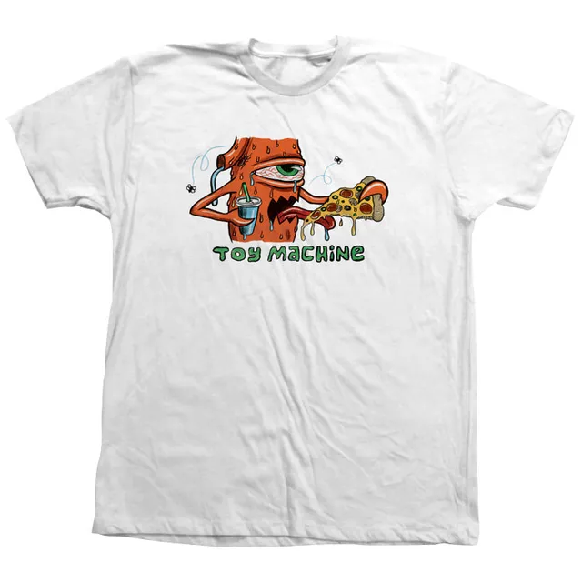 toy-machine-pizza-leo-romero-t-shirt-skate image 1