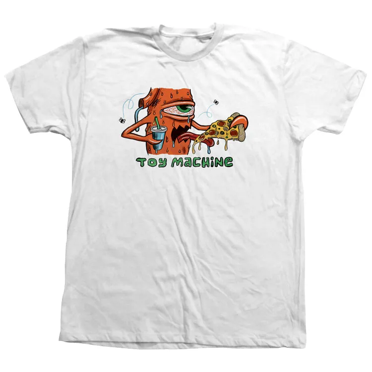toy-machine-pizza-leo-romero-t-shirt-skate image 1