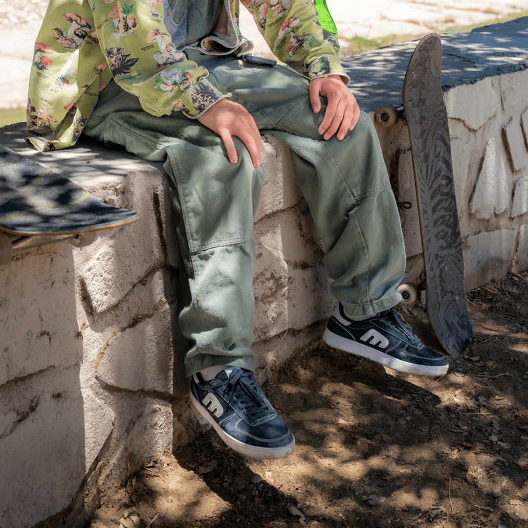 etnies-emerson-x-fos-scarpe-da-skate-navy-white image 4