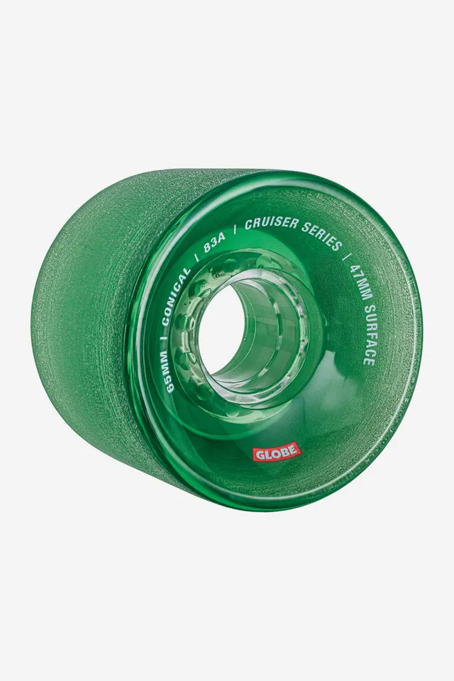 globe-conical-cruiser-wheel-65mm-ruote-cruiser-clear-forest image 1