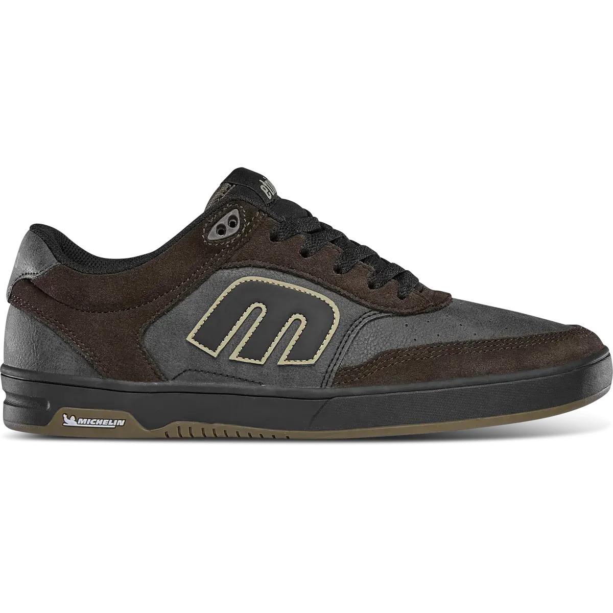 etnies-serin-michelin-scarpe-skate-uomo-brown-black image 1